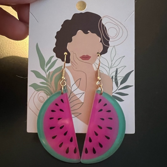 🍉 Watermelon Earrings 🍉 - Picture 4 of 4